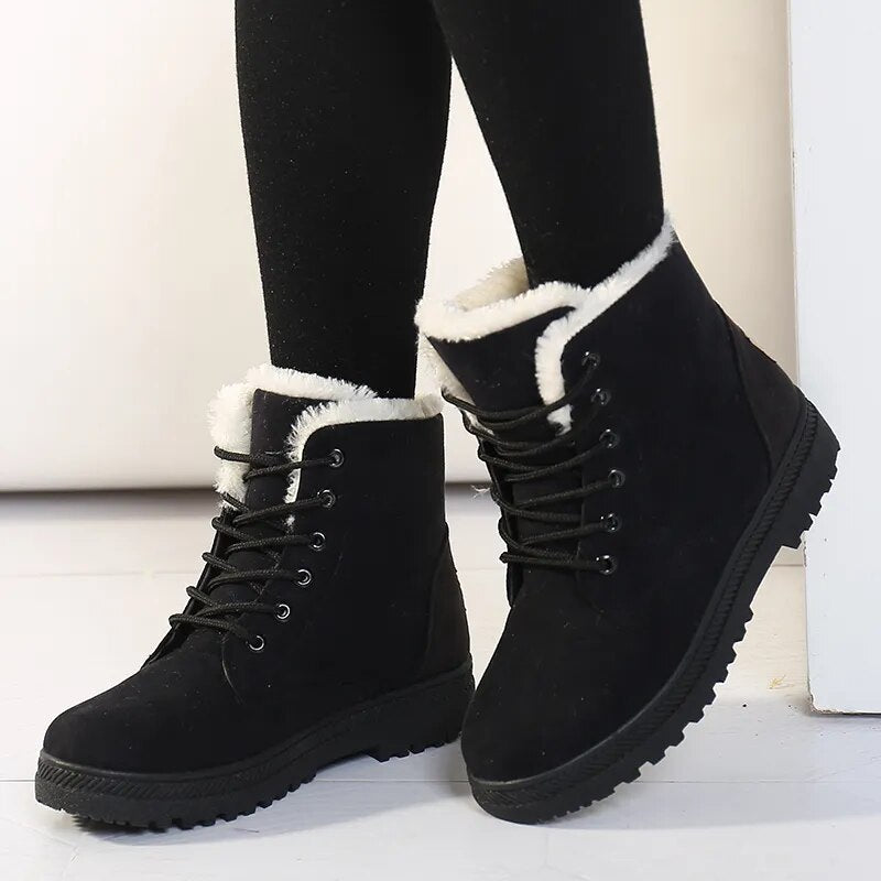 Drune | Stylische kurze Stiefeletten für Damen – Gemütlich & warm für den Winter