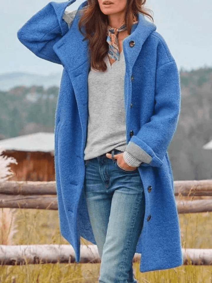 Drune | Stylischer Warmer Mantel mit Praktischen Taschen