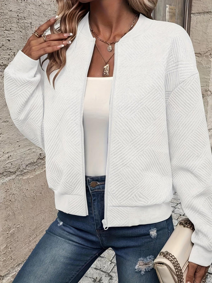 Drune | Stylische Damen Zip up Jacke Für Herbstmode