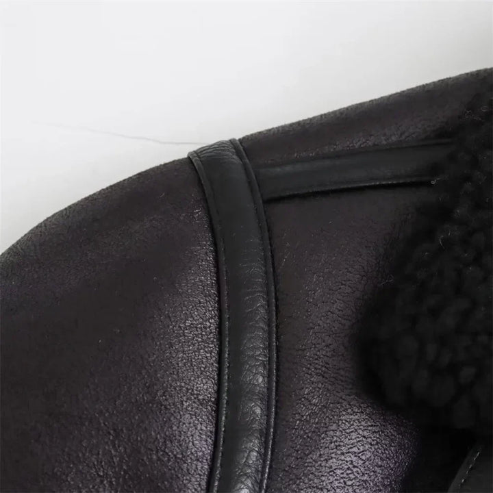 Drune | Doppel-Seiten Mantel - Elegante & Bequeme Jacke mit Gürtel und Modernem Kragen für den Herbst