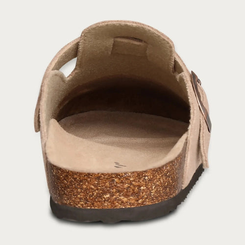 Drune | Slip on Korksohle Pantoletten Herrenschlappen