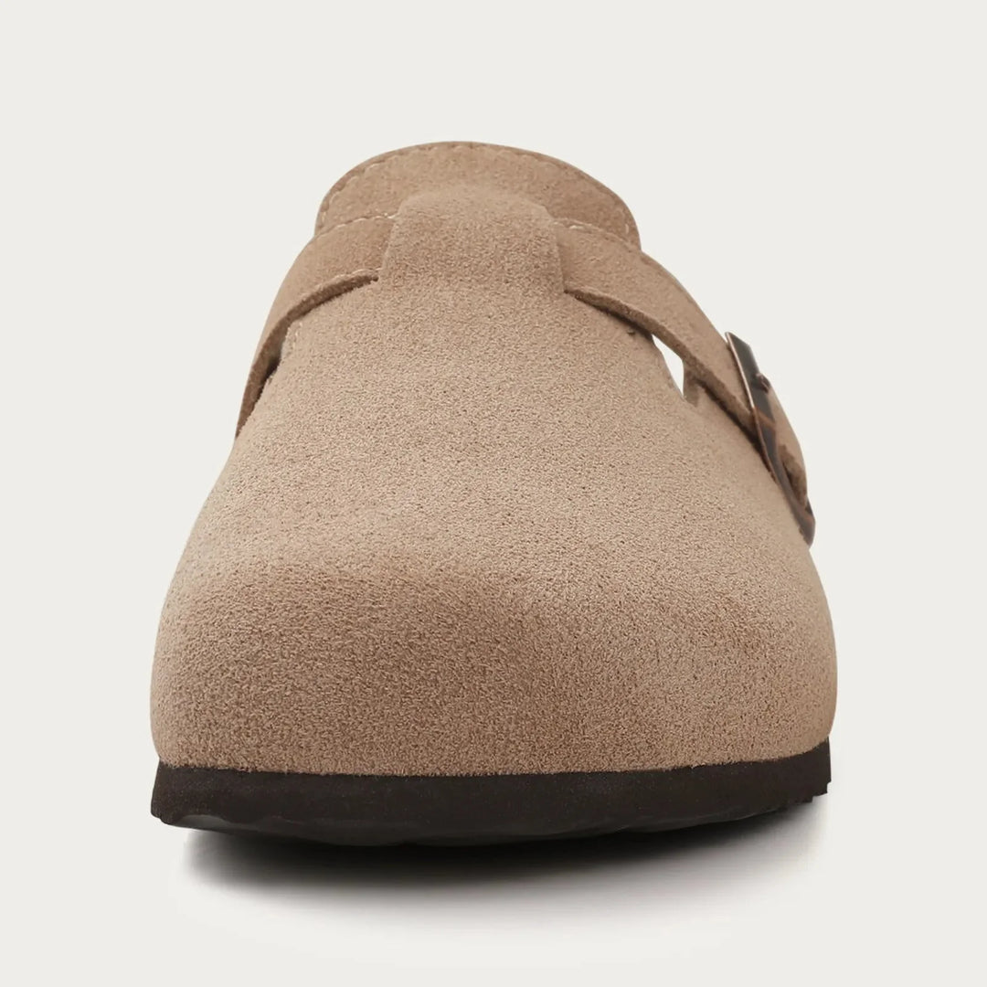 Drune | Slip on Korksohle Pantoletten Herrenschlappen