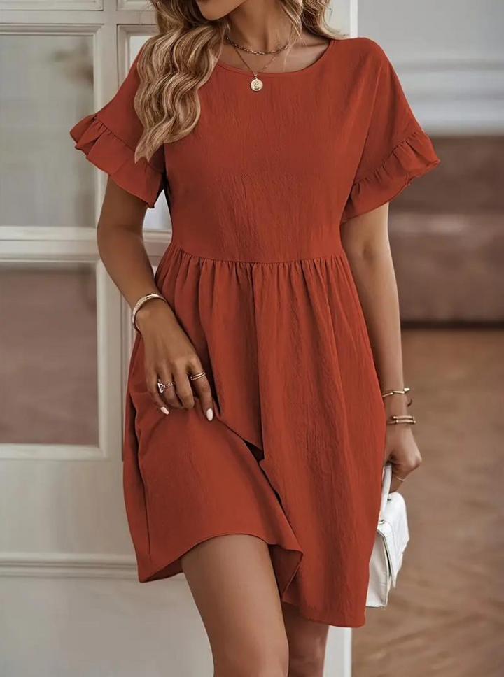 Drune | Lässiges Hemd Mini Kleid