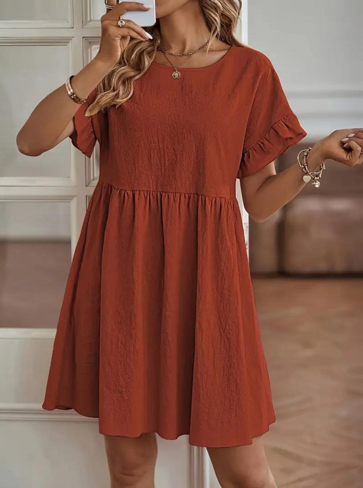 Drune | Lässiges Hemd Mini Kleid