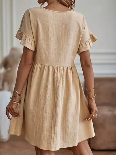 Drune | Lässiges Hemd Mini Kleid