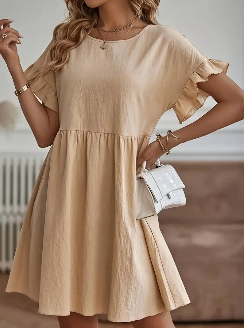 Drune | Lässiges Hemd Mini Kleid