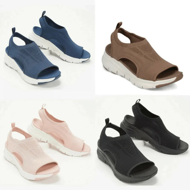 Drune - Sommerliche Sportsandalen mit Orthopädischer Sohle und Waschbarem Slingback