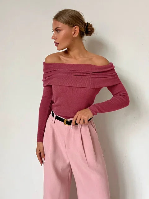 Drune - Off Shoulder Pullover