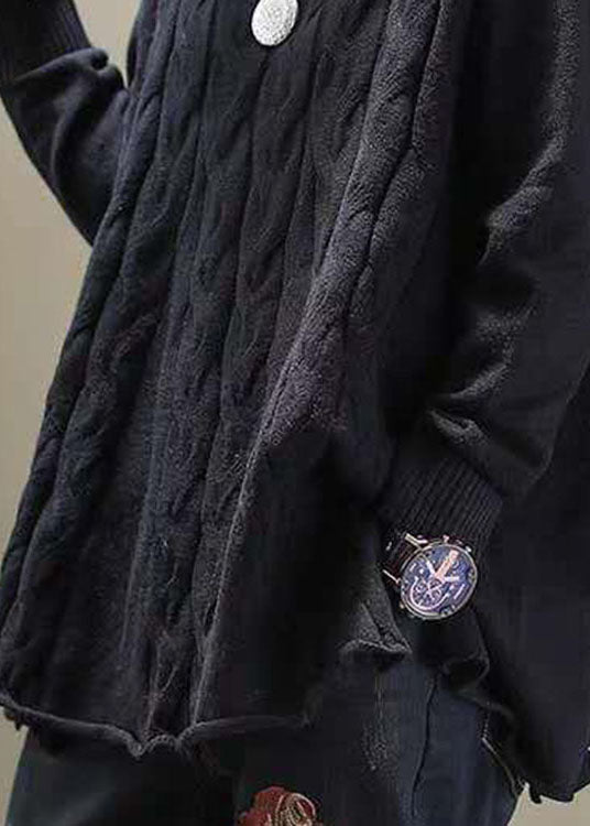 Drune | Pullover für Frauen - Gestrickt mit seitlichem offenen Detail