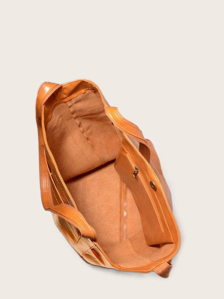 Drune - Damen Schultertasche aus veganem Leder