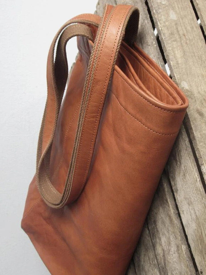 Drune - Damen Schultertasche aus veganem Leder