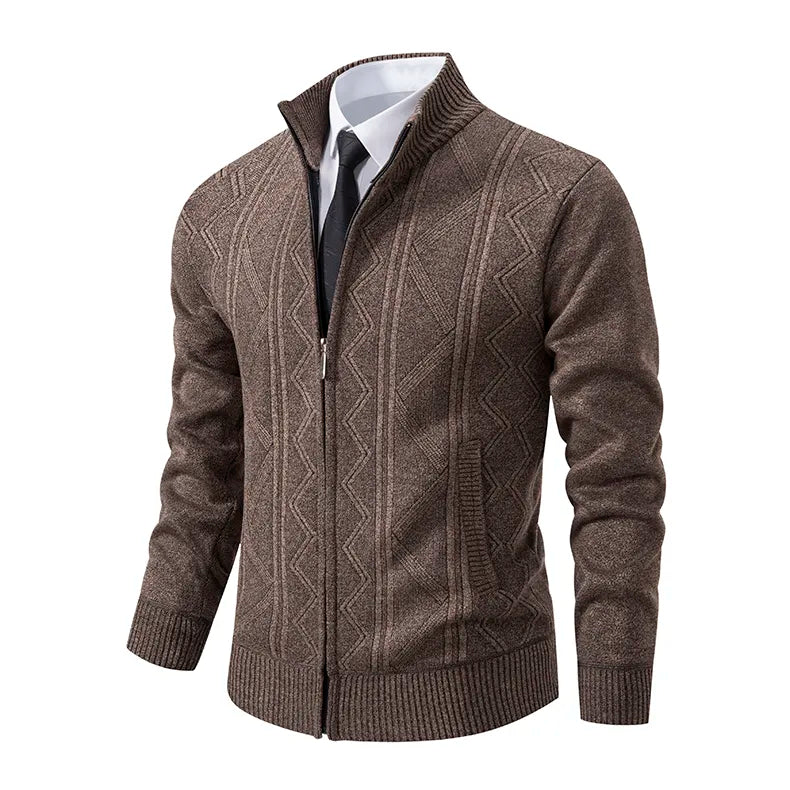 Drune | Strickjacke mit Reißverschluss für Männer
