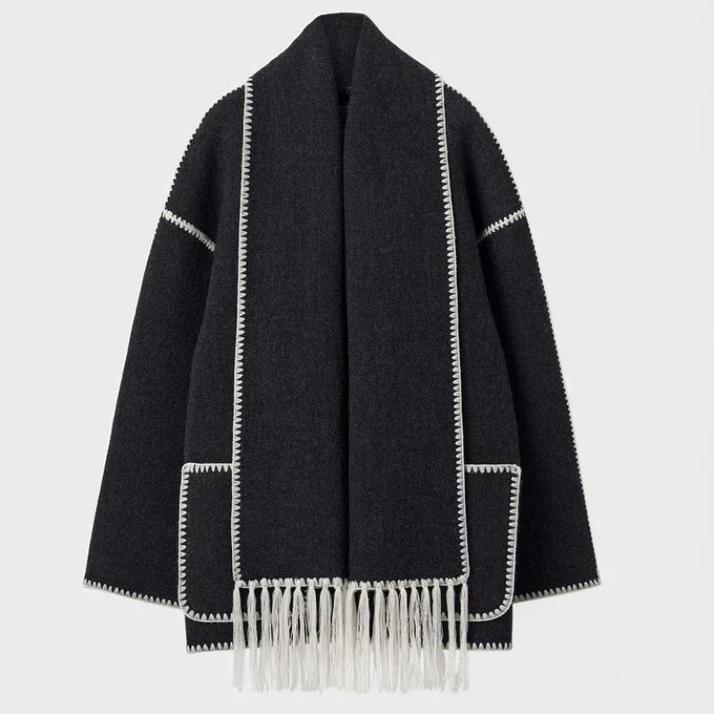 Drune | Wollmischung Schaljacke
