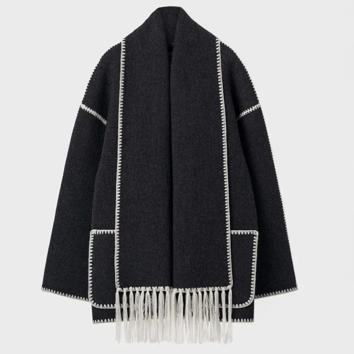 Drune | Wollmischung Schaljacke