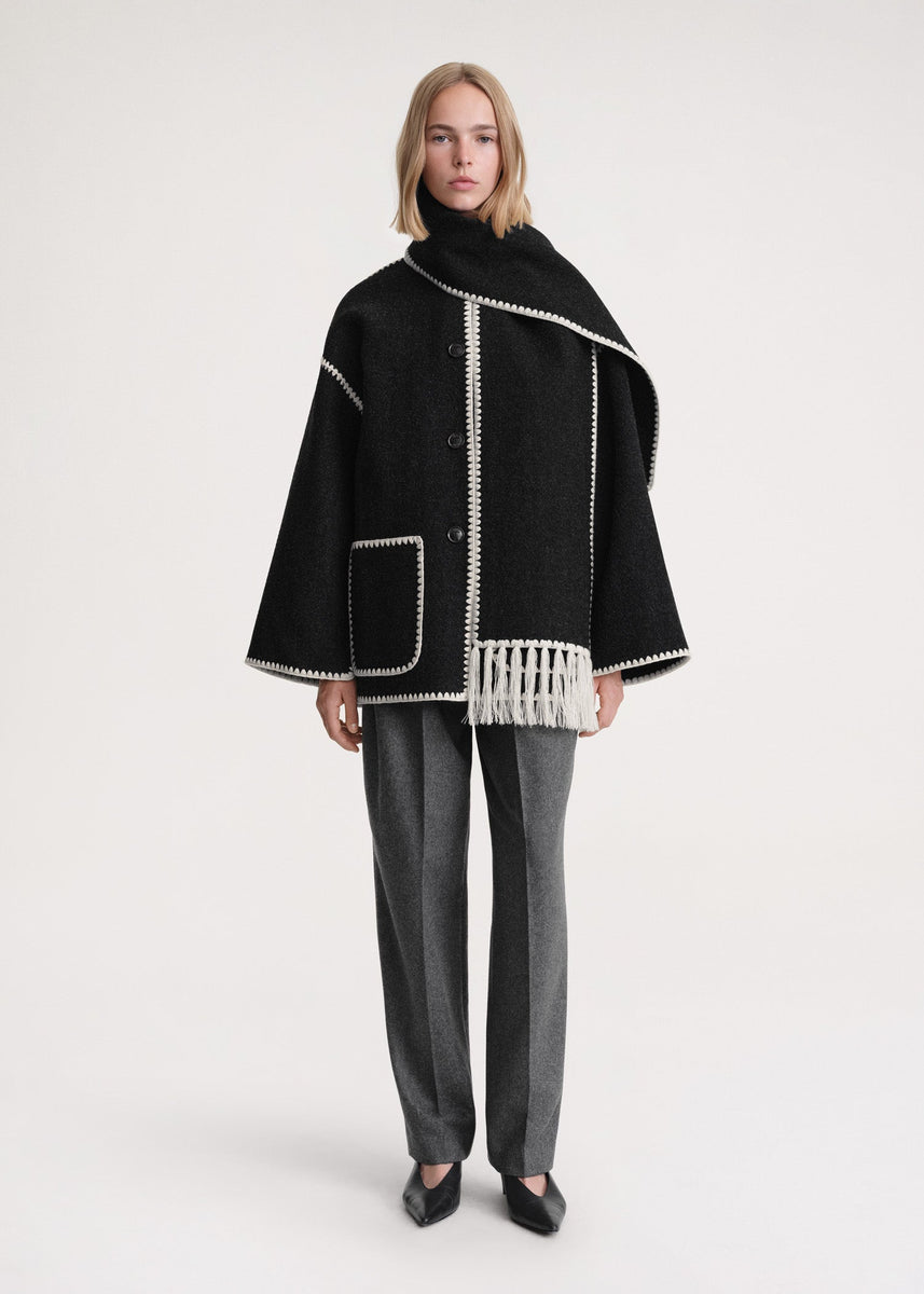 Drune | Luxusjacke mit Schal