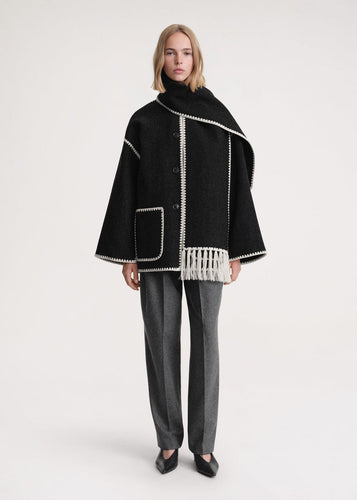 Drune | Luxusjacke mit Schal