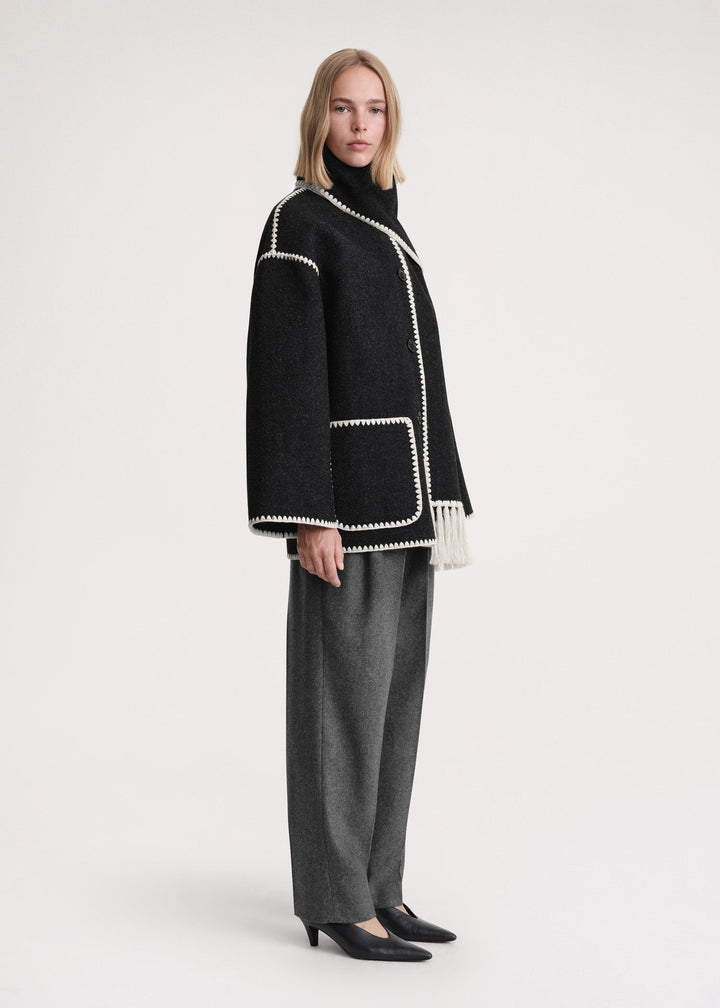 Drune | Luxe Jacke Mit Schal