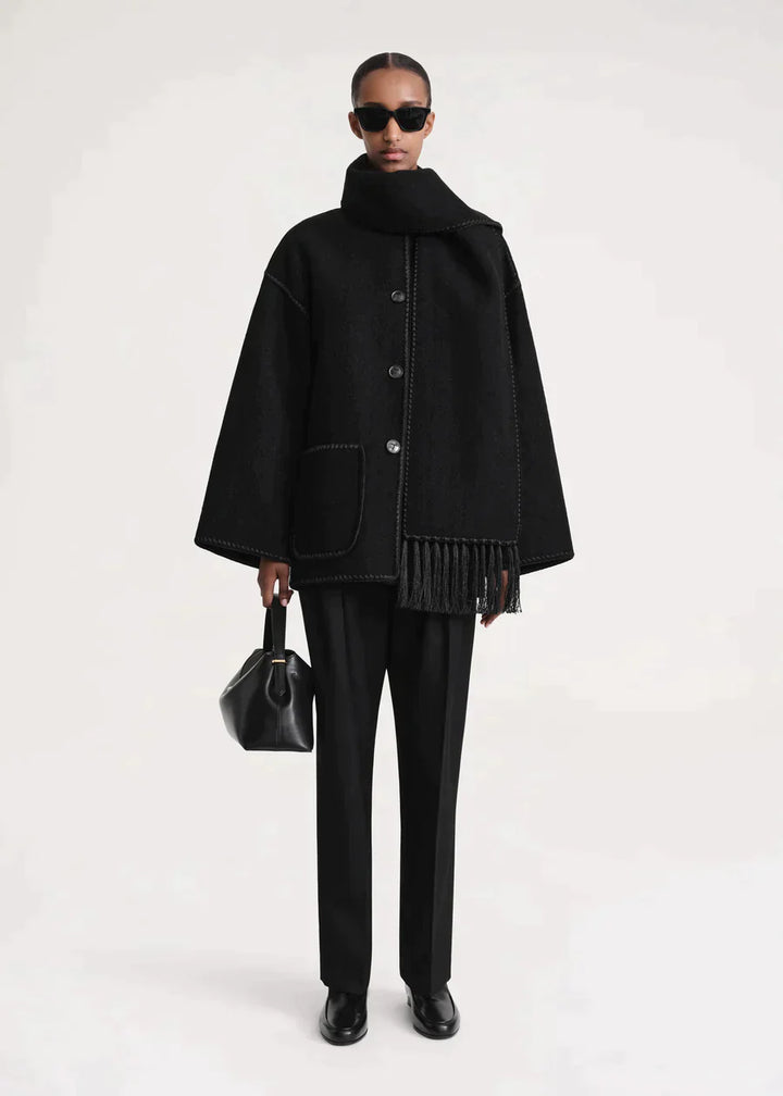 Drune | Luxe Jacke Mit Schal