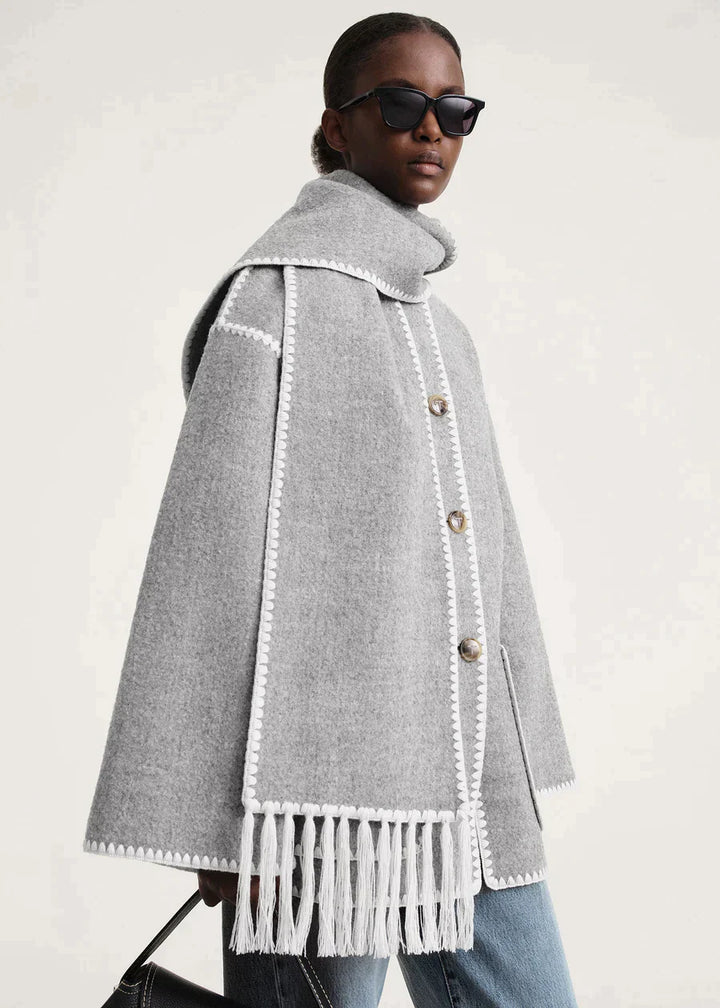 Drune | Luxe Jacke Mit Schal