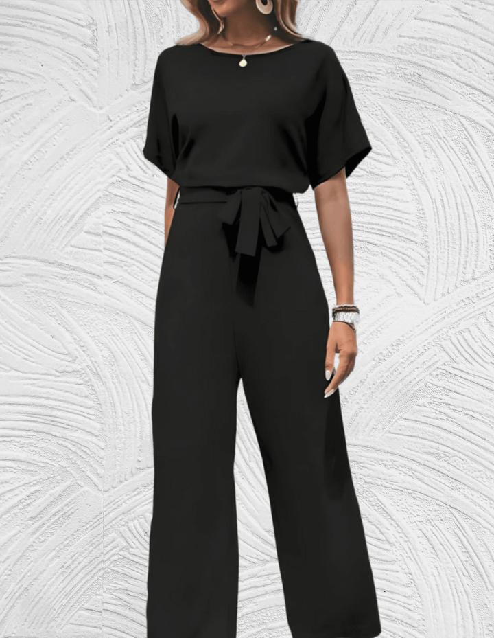 Drune | Schön Geschnittenes Jumpsuit mit Breiten Ärmeln