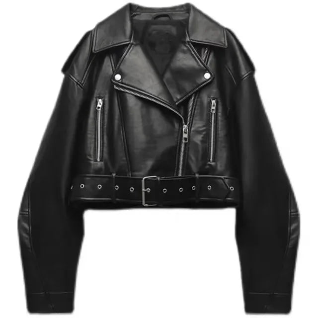 Drune | Moderne Kurze Bikerjacke