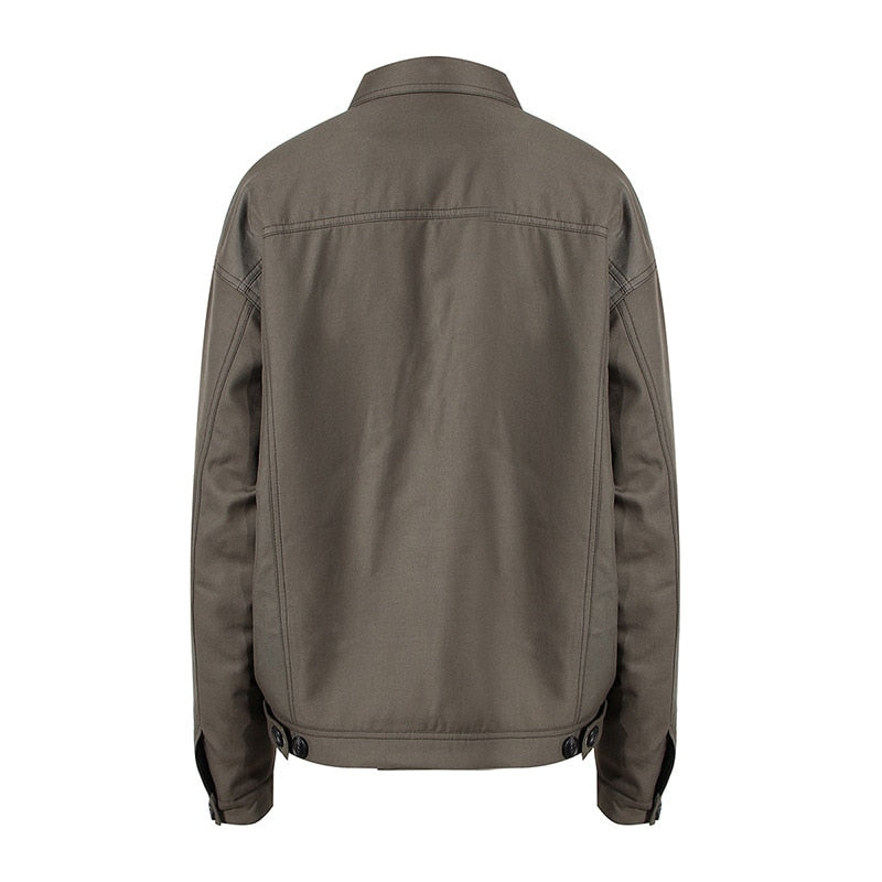 Drune | Ich werde nicht brechen asymmetrische Jacke