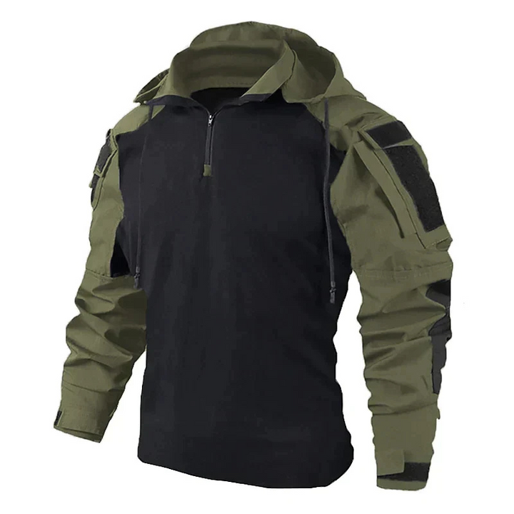 Drune | Hooded Tactical Softshell-Jacke für Männer