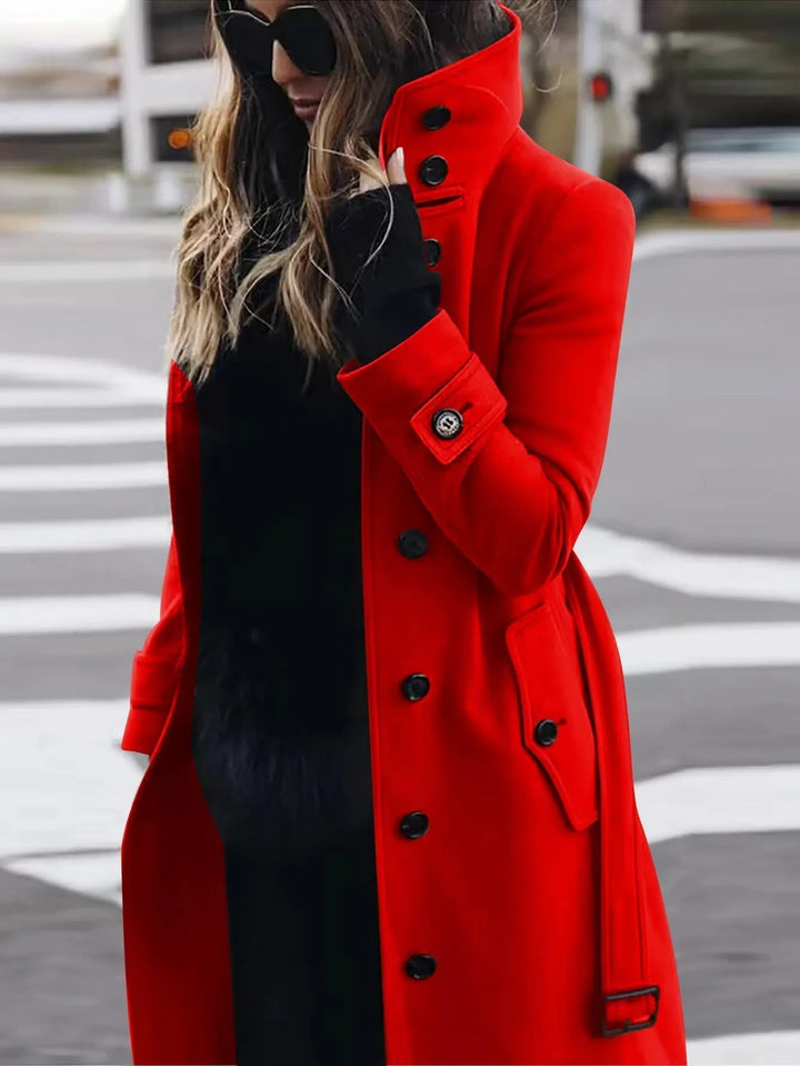 Drune | Langer Wasserdichter Trenchcoat für Damen