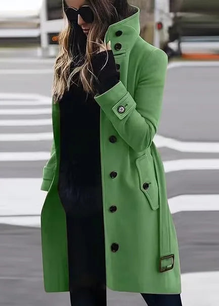 Drune | Langer Wasserdichter Trenchcoat für Damen