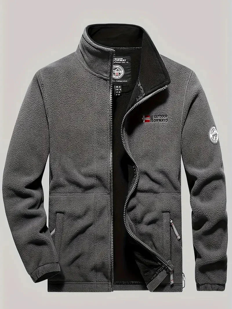 Drune | Fleecejacke Herren - Hochwertige Isolierung