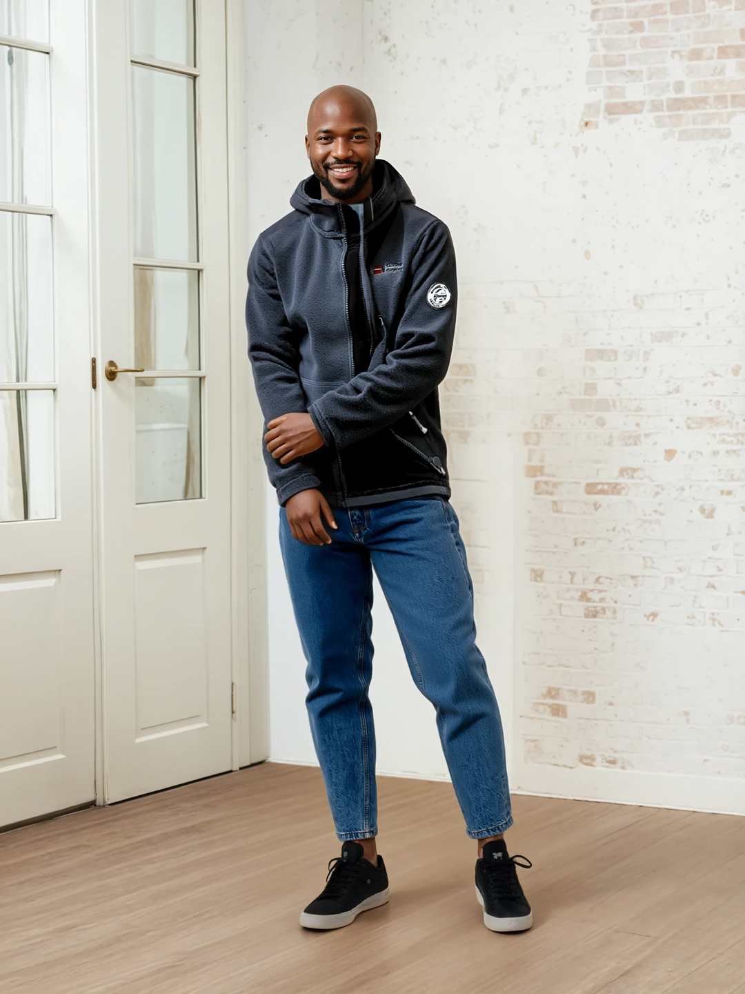 Drune | Fleecejacke Herren - Hochwertige Isolierung