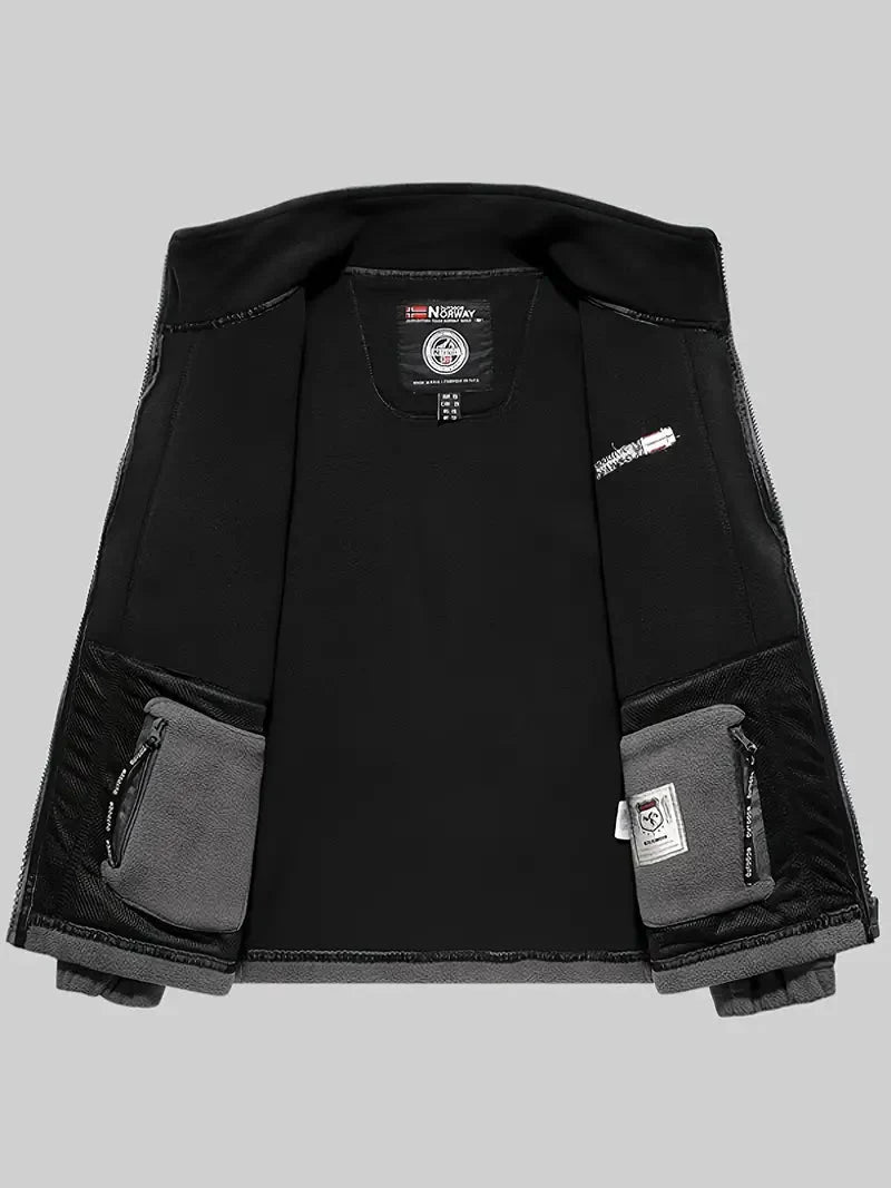 Drune | Fleecejacke Herren - Hochwertige Isolierung