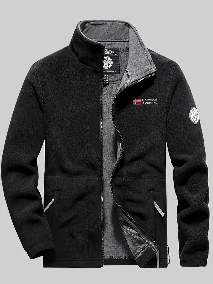 Drune | Fleecejacke Herren - Hochwertige Isolierung