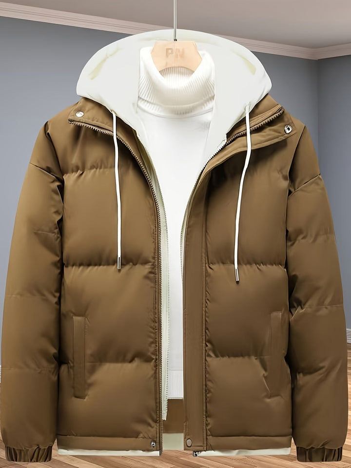 Drune | Doppelte Isolationsdesign Winterjacke mit Kapuze