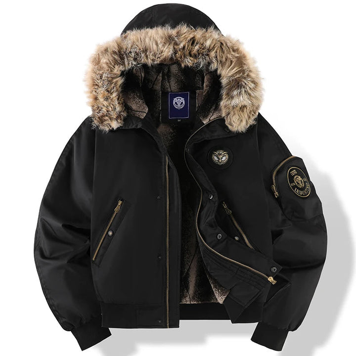 Drune | Gepolsterte OutdoorPro Herren Winterjacke