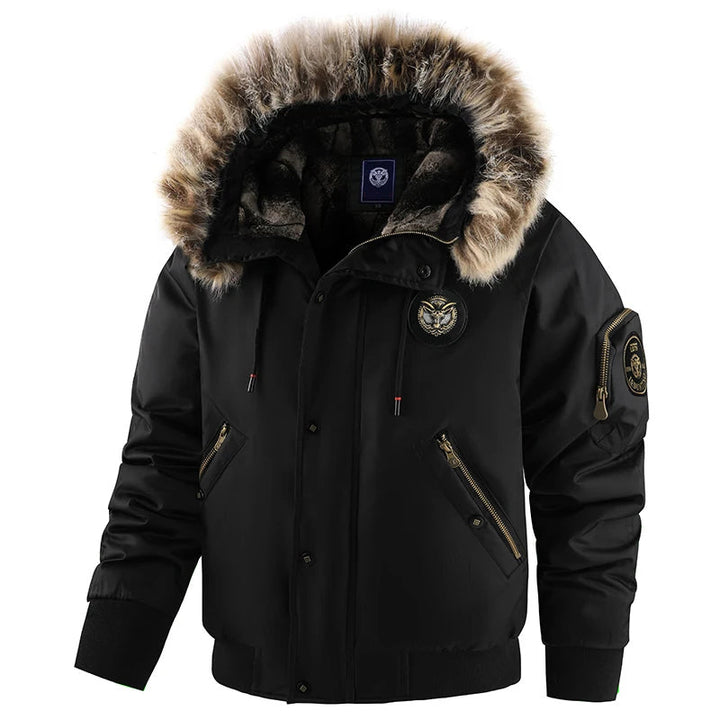 Drune | Gepolsterte OutdoorPro Herren Winterjacke