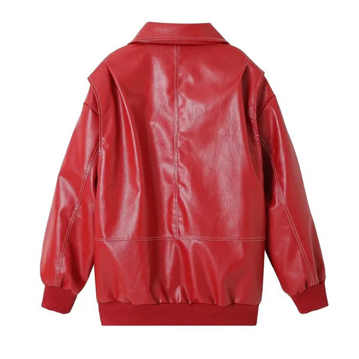 Drune | stilvolle Vintage-Jacke mit Reißverschluss und Taschen
