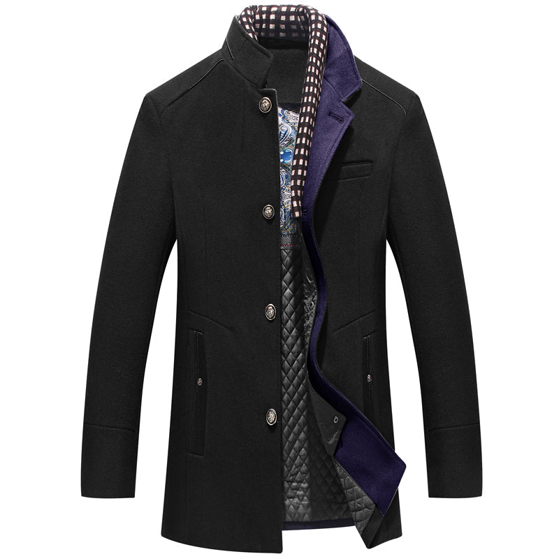 Drune | WINTERJACKE WOLLMANTEL