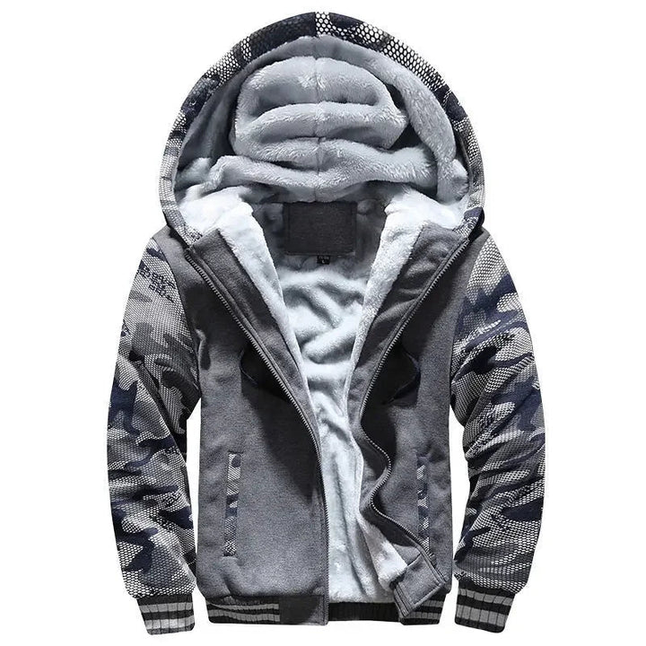 Drune | Funktionale Fleece Steppjacke mit Kapuze