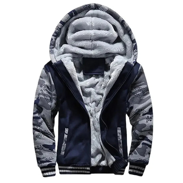 Drune | Funktionale Fleece Steppjacke mit Kapuze