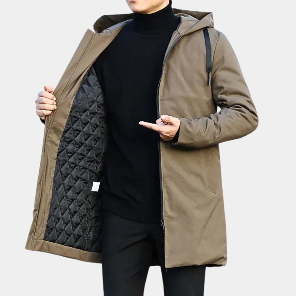Drune | Lange Herrenjacke für Jede Gelegenheit