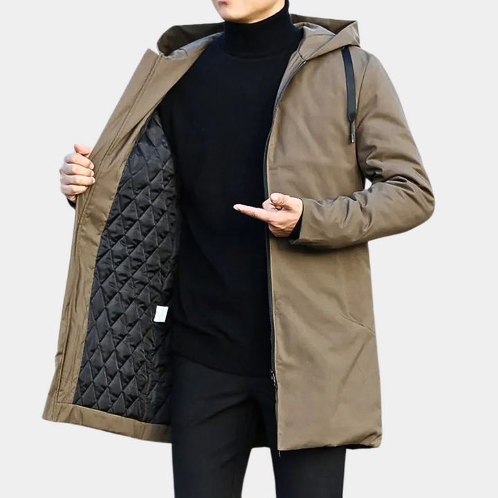 Drune | Lange Herrenjacke für Jede Gelegenheit