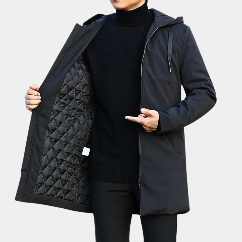 Drune | Lange Herrenjacke für Jede Gelegenheit