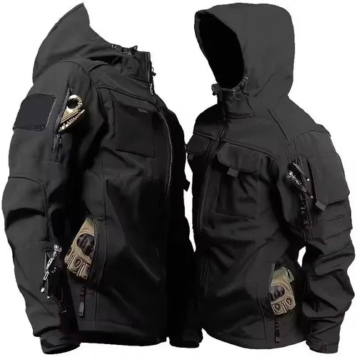 Drune | Softshell Jacke mit Kapuze