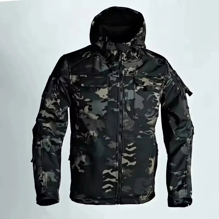 Drune | Softshell Jacke mit Kapuze