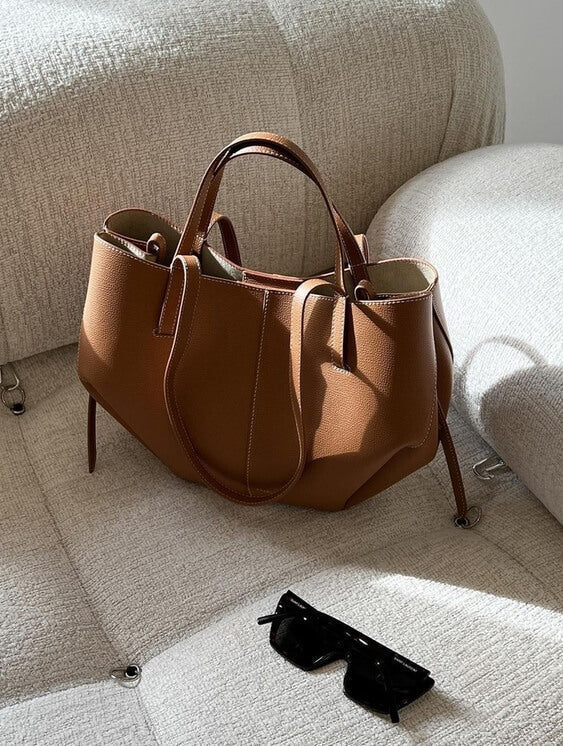 Drune | Tasche Groß Verstellbarer Riemen Schultertasche Shopper Tasche