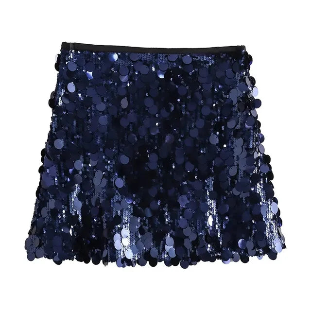 Drune | Glamour in Motion: Mini-Paillettenrock 2024 für Damen