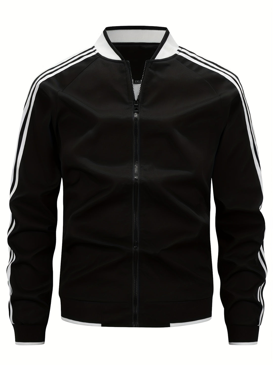 Drune | Zip-Up Gestreift Sportjacke