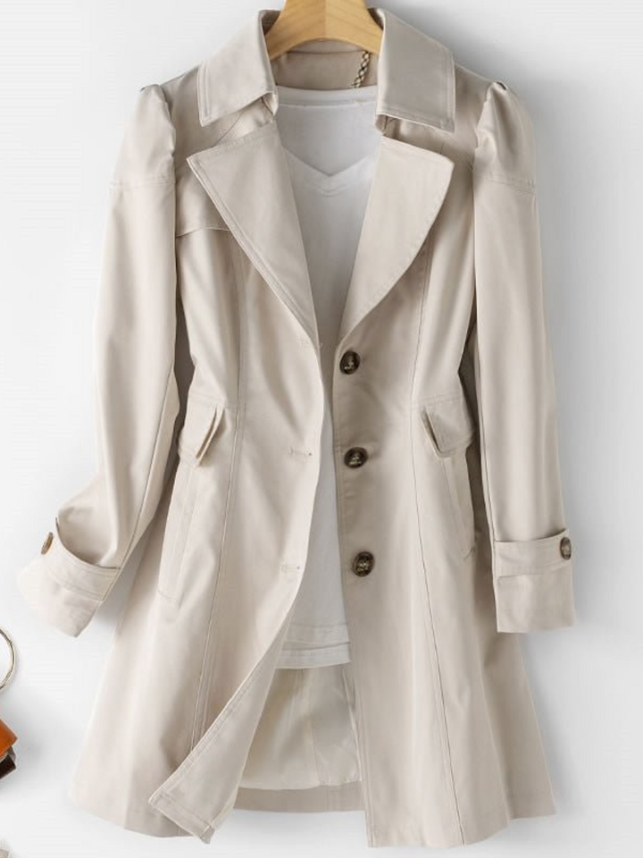 Drune | Trenchcoat für Frauen - Zeitloses Design, Figurbetonter Schnitt