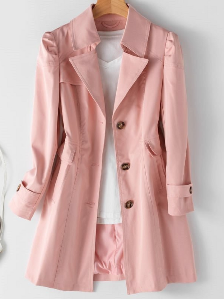 Drune | Trenchcoat für Frauen - Zeitloses Design, Figurbetonter Schnitt